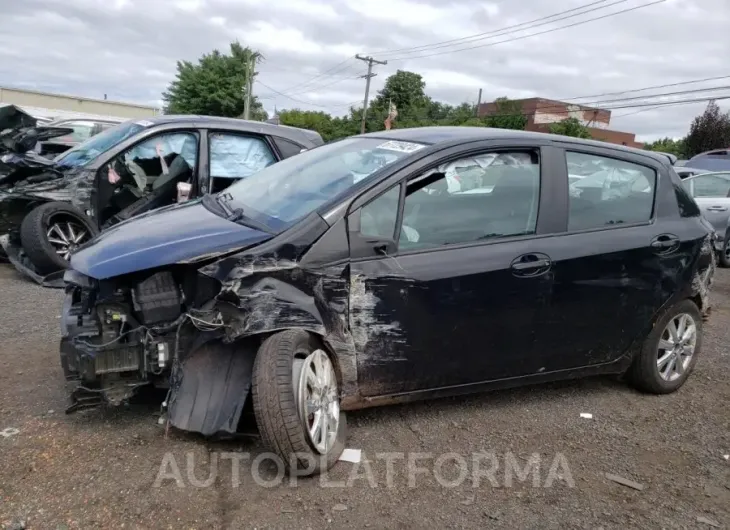 TOYOTA YARIS 2015 vin VNKKTUD38FA020230 from auto auction Copart