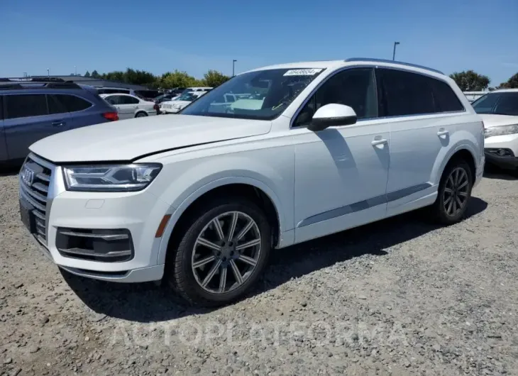 AUDI Q7 PREMIUM 2017 vin WA1AAAF7XHD031184 from auto auction Copart