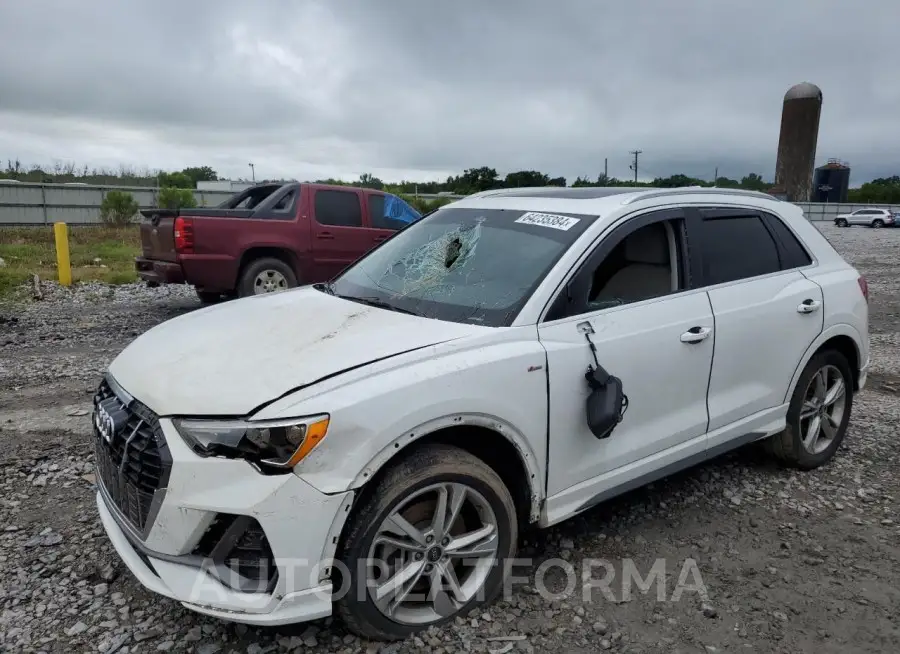 AUDI Q3 PREMIUM 2022 vin WA1DECF39N1044905 from auto auction Copart