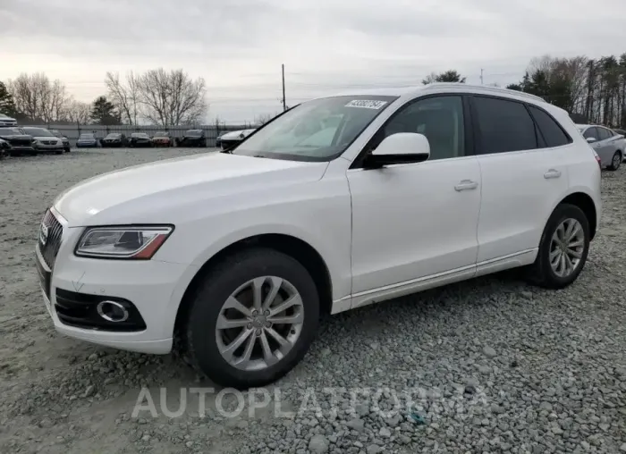 AUDI Q5 PREMIUM 2016 vin WA1L2AFP0GA133597 from auto auction Copart