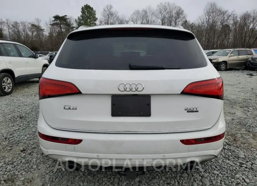 AUDI Q5 PREMIUM 2016 vin WA1L2AFP0GA133597 from auto auction Copart