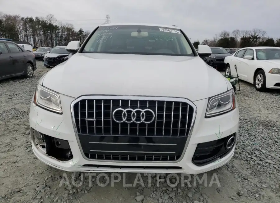 AUDI Q5 PREMIUM 2016 vin WA1L2AFP0GA133597 from auto auction Copart