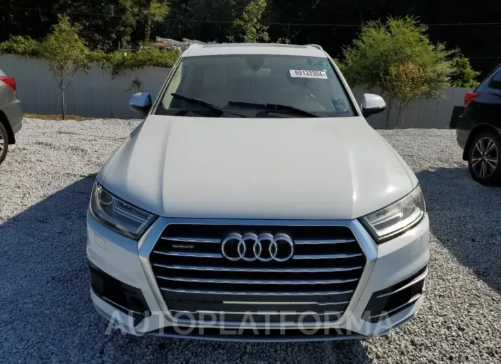 AUDI Q7 PREMIUM 2017 vin WA1LAAF75HD015063 from auto auction Copart