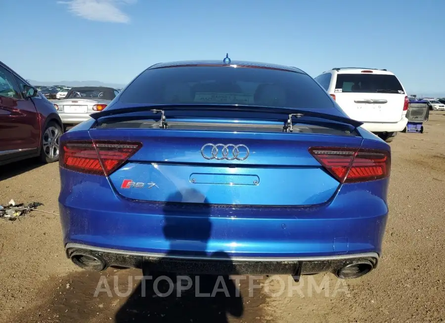 AUDI RS7 2016 vin WUAW2BFC6GN901598 from auto auction Copart