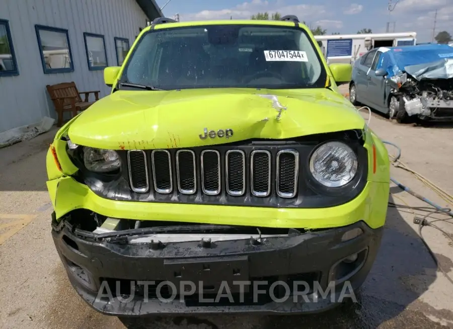 JEEP RENEGADE L 2017 vin ZACCJABB9HPF56165 from auto auction Copart