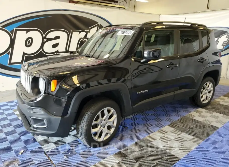 JEEP RENEGADE L 2018 vin ZACCJBBB1JPH94877 from auto auction Copart