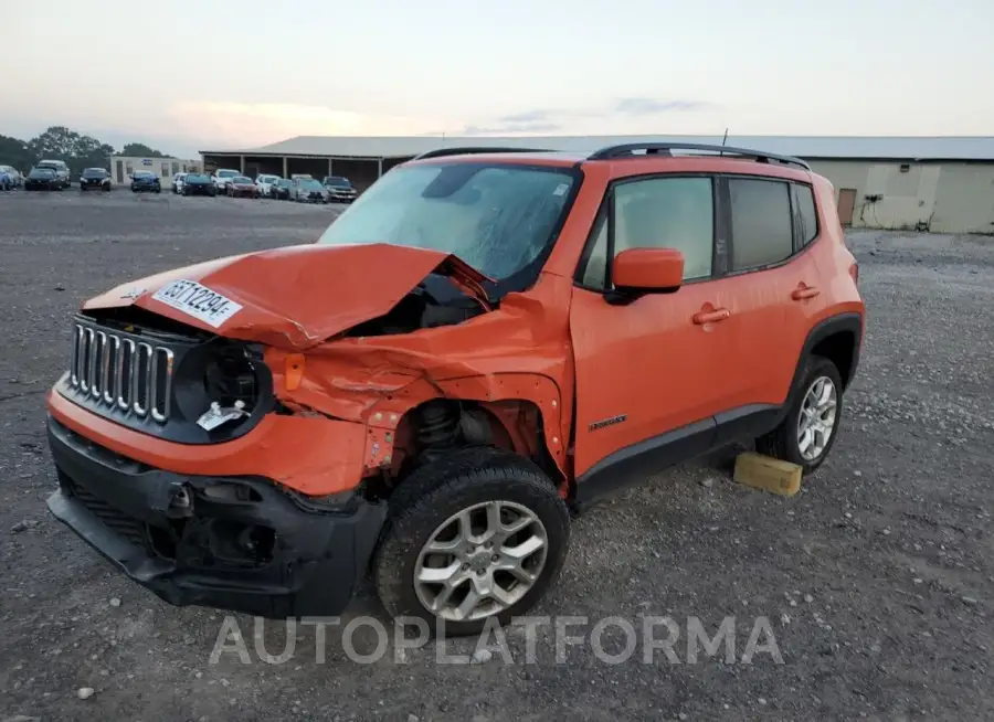 JEEP RENEGADE L 2018 vin ZACCJBBB4JPH74297 from auto auction Copart