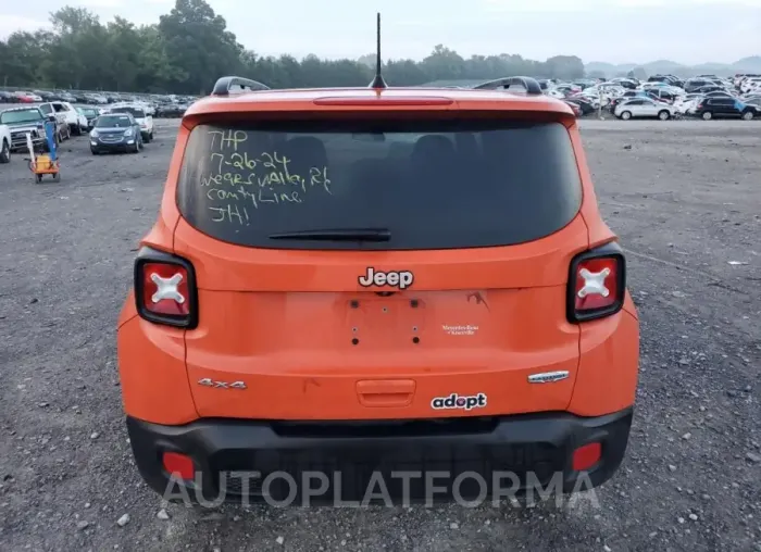 JEEP RENEGADE L 2018 vin ZACCJBBB4JPH74297 from auto auction Copart