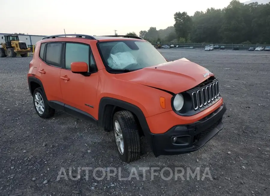 JEEP RENEGADE L 2018 vin ZACCJBBB4JPH74297 from auto auction Copart