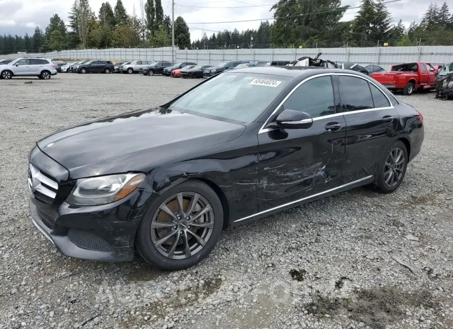 MERCEDES-BENZ C 300 2015 vin 55SWF4JB4FU078256 from auto auction Copart