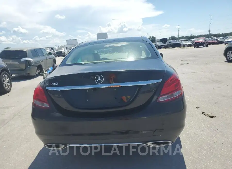 MERCEDES-BENZ C 300 2016 vin 55SWF4JB6GU148258 from auto auction Copart