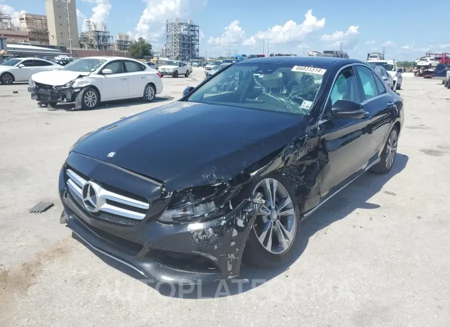 MERCEDES-BENZ C 300 2016 vin 55SWF4JB6GU148258 from auto auction Copart