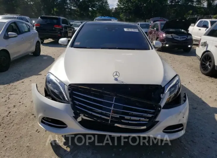 MERCEDES-BENZ S 550 4MAT 2016 vin WDDUG8FB8GA215754 from auto auction Copart