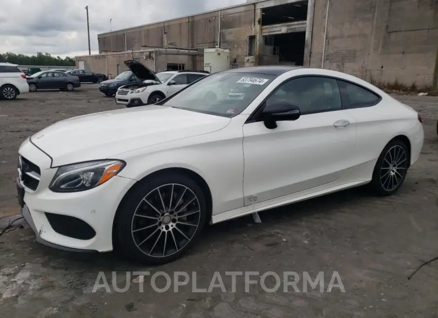 MERCEDES-BENZ C 300 4MAT 2017 vin WDDWJ4KB0HF376600 from auto auction Copart