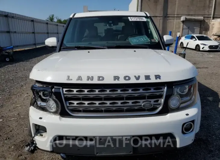 LAND ROVER LR4 HSE 2016 vin SALAG2V62GA806301 from auto auction Copart