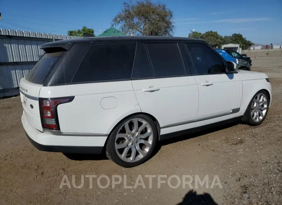 LAND ROVER RANGE ROVE 2017 vin SALGS2FV7HA352532 from auto auction Copart