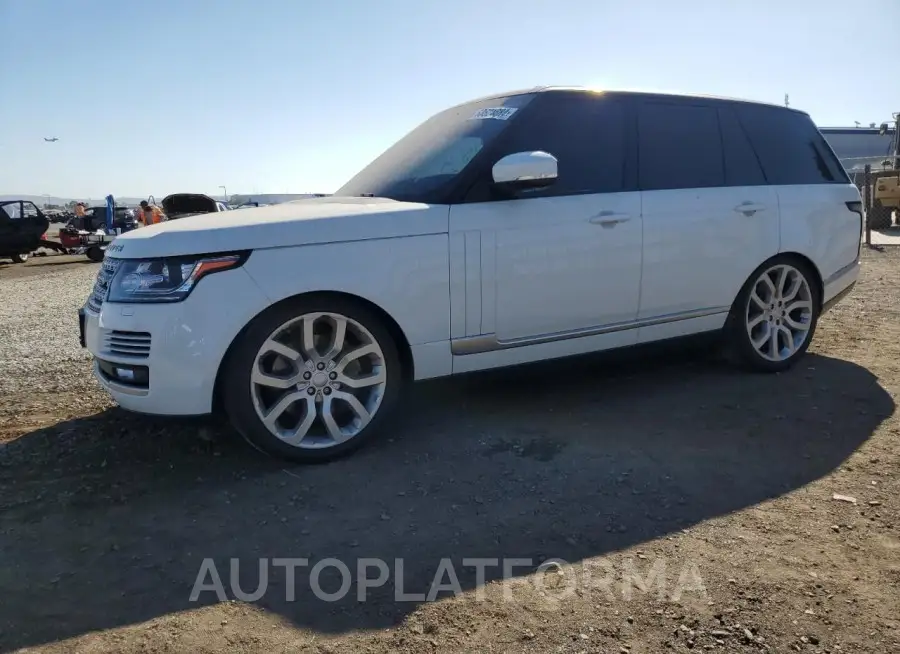 LAND ROVER RANGE ROVE 2017 vin SALGS2FV7HA352532 from auto auction Copart