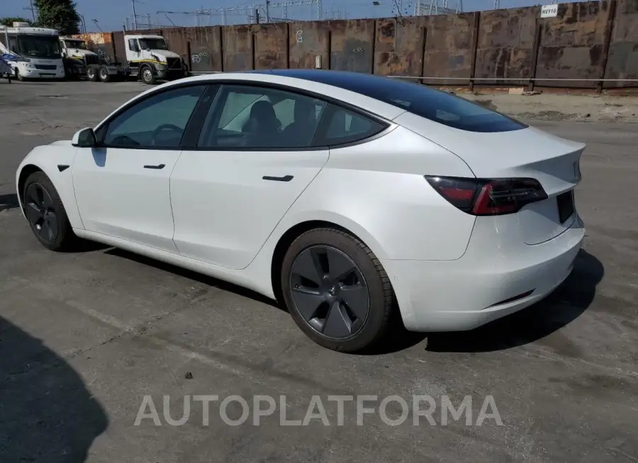 TESLA MODEL 3 2022 vin 5YJ3E1EA0NF123022 from auto auction Copart