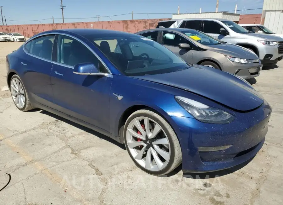 TESLA MODEL 3 2018 vin 5YJ3E1EB2JF083920 from auto auction Copart