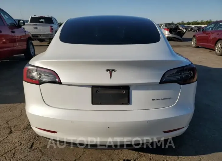 TESLA MODEL 3 2022 vin 5YJ3E1EB2NF209702 from auto auction Copart