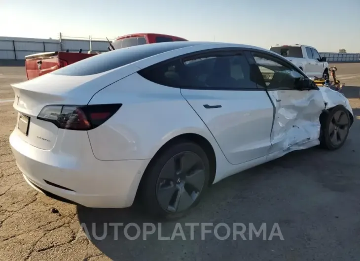 TESLA MODEL 3 2022 vin 5YJ3E1EB2NF209702 from auto auction Copart