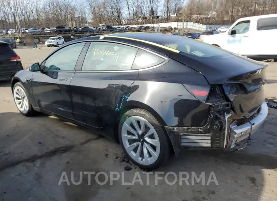 TESLA MODEL 3 2022 vin 5YJ3E1EB3NF176175 from auto auction Copart