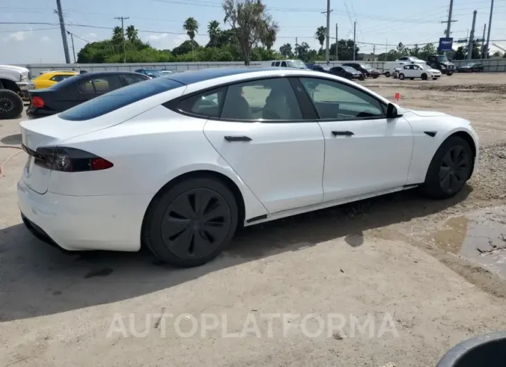 TESLA MODEL S 2021 vin 5YJSA1E56MF454129 from auto auction Copart