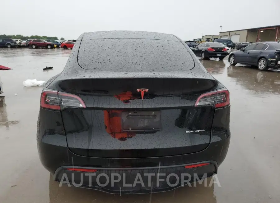 TESLA MODEL Y 2022 vin 7SAYGDEE3NA001551 from auto auction Copart