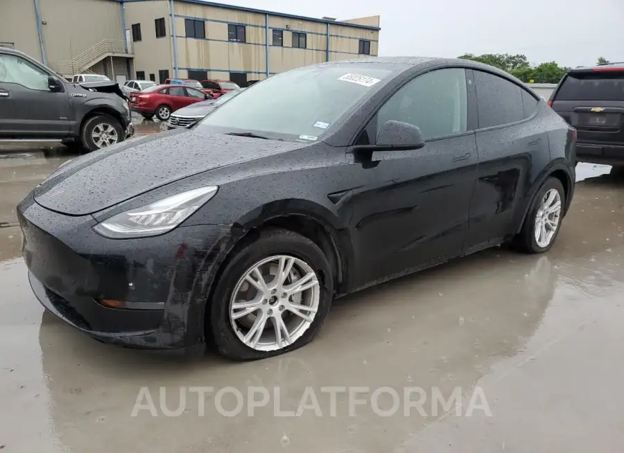 TESLA MODEL Y 2022 vin 7SAYGDEE3NA001551 from auto auction Copart