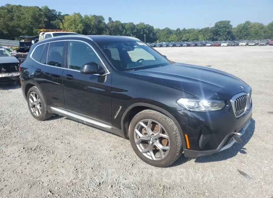 BMW X3 SDRIVE3 2022 vin 5UX43DP06N9L39708 from auto auction Copart