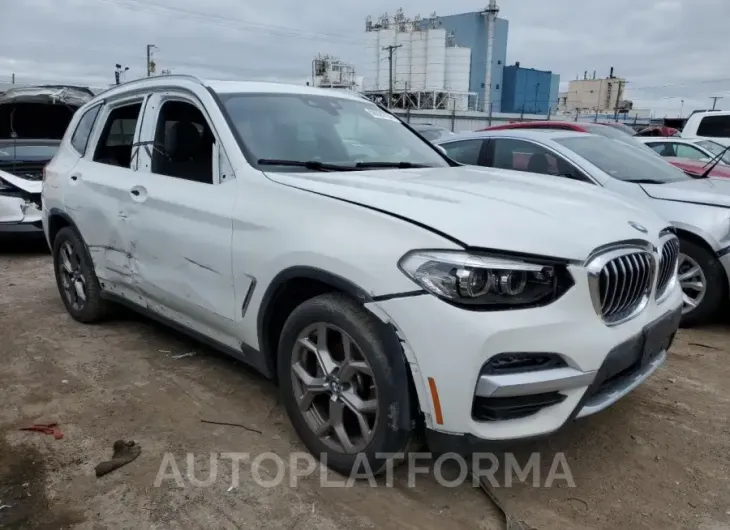 BMW X3 SDRIVE3 2021 vin 5UXTY3C08M9F11008 from auto auction Copart