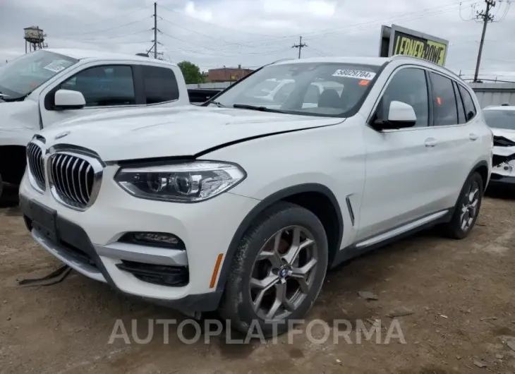 BMW X3 SDRIVE3 2021 vin 5UXTY3C08M9F11008 from auto auction Copart