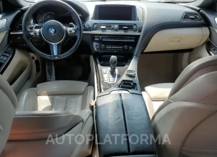 BMW 650 I GRAN 2015 vin WBA6B2C50FD799364 from auto auction Copart