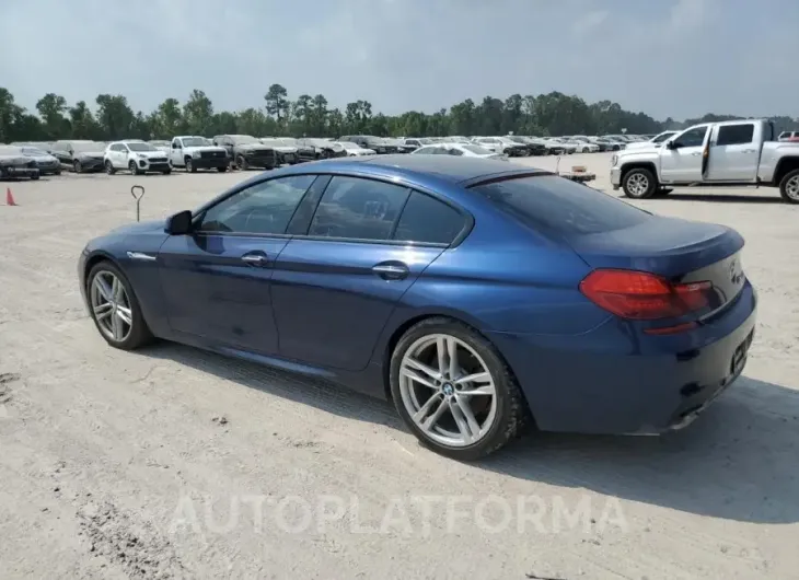 BMW 650 I GRAN 2015 vin WBA6B2C50FD799364 from auto auction Copart