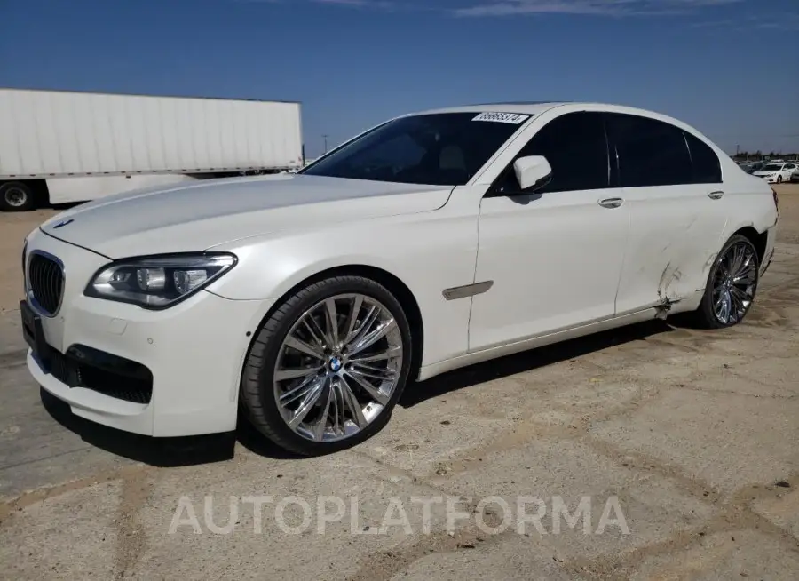 BMW 750LI 2015 vin WBAYE8C51FD781796 from auto auction Copart