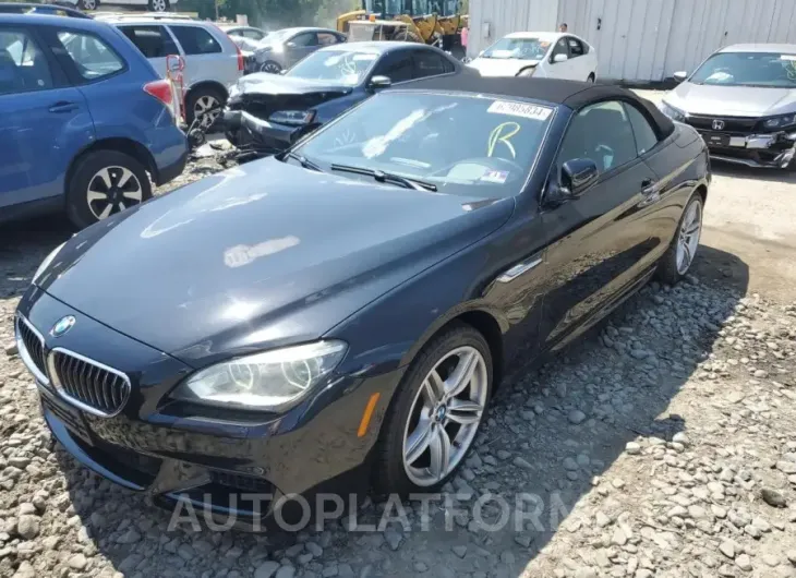 BMW 640 XI 2015 vin WBAYP5C57FD873276 from auto auction Copart