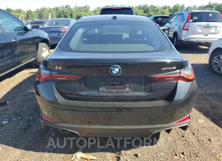 BMW I4 XDRIVE 2024 vin WBY83FB06RFS40639 from auto auction Copart