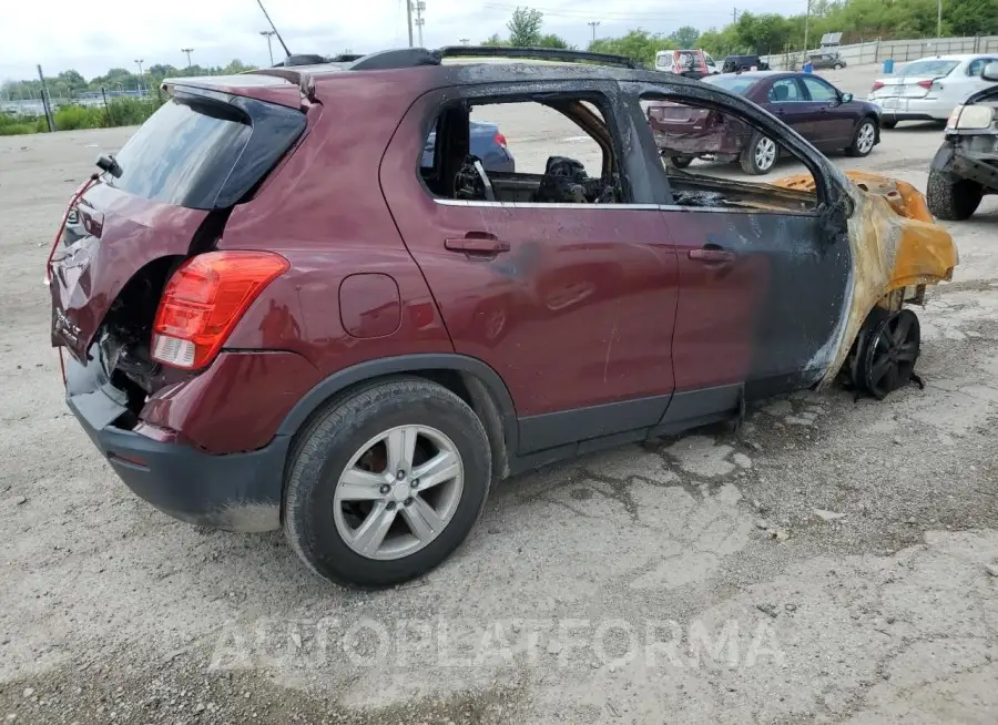 CHEVROLET TRAX 1LT 2016 vin 3GNCJPSB7GL242922 from auto auction Copart