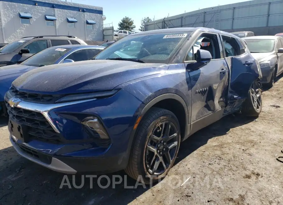 CHEVROLET BLAZER 2LT 2023 vin 3GNKBHR46PS110102 from auto auction Copart