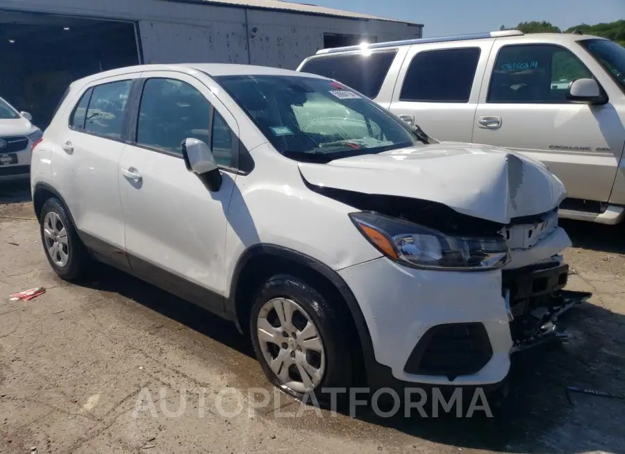 CHEVROLET TRAX LS 2018 vin KL7CJKSB2JB545415 from auto auction Copart