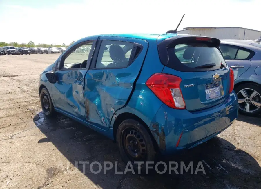 CHEVROLET SPARK LS 2020 vin KL8CB6SA0LC423074 from auto auction Copart