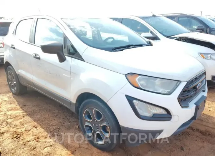 FORD ECOSPORT S 2018 vin MAJ3P1RE5JC174262 from auto auction Copart