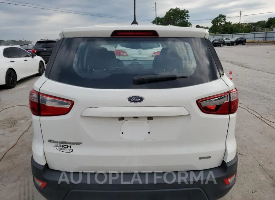 FORD ECOSPORT S 2018 vin MAJ3P1RE5JC239188 from auto auction Copart