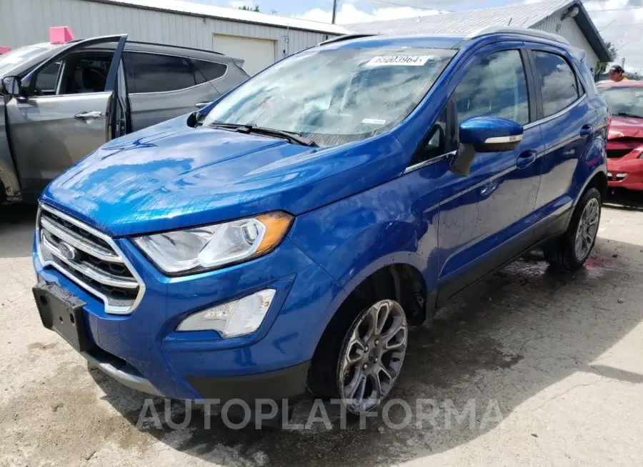 FORD ECOSPORT T 2018 vin MAJ6P1WL4JC183082 from auto auction Copart