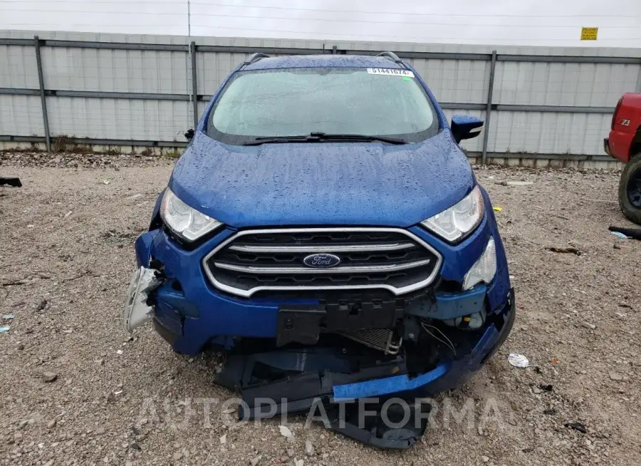 FORD ECOSPORT S 2019 vin MAJ6S3GL2KC281277 from auto auction Copart