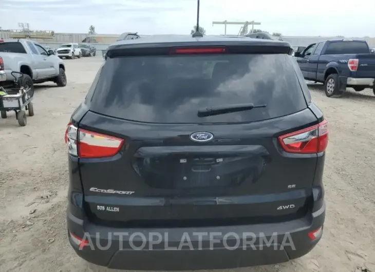 FORD ECOSPORT S 2020 vin MAJ6S3GL5LC328691 from auto auction Copart