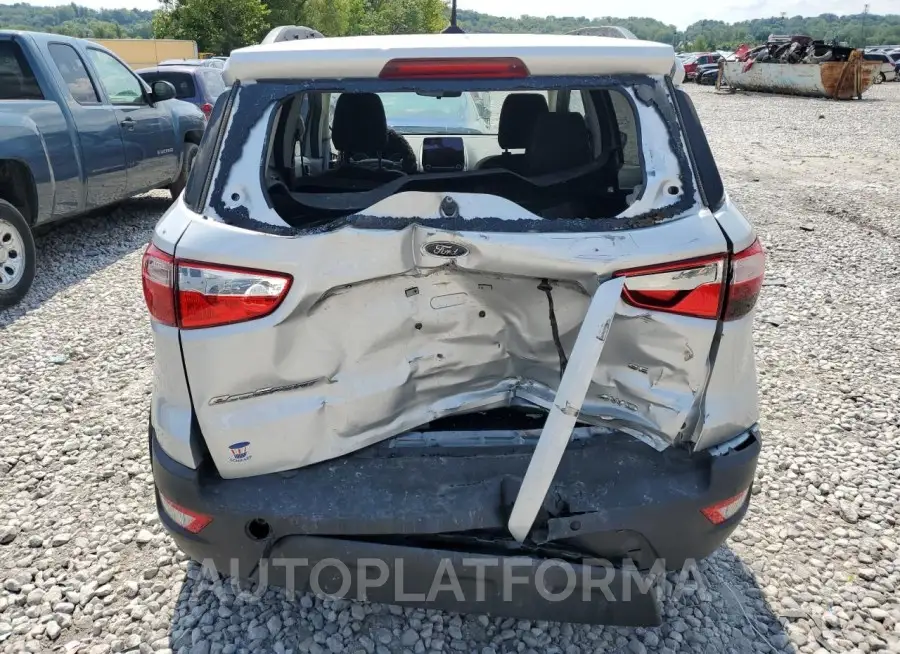 FORD ECOSPORT S 2020 vin MAJ6S3GL5LC366342 from auto auction Copart