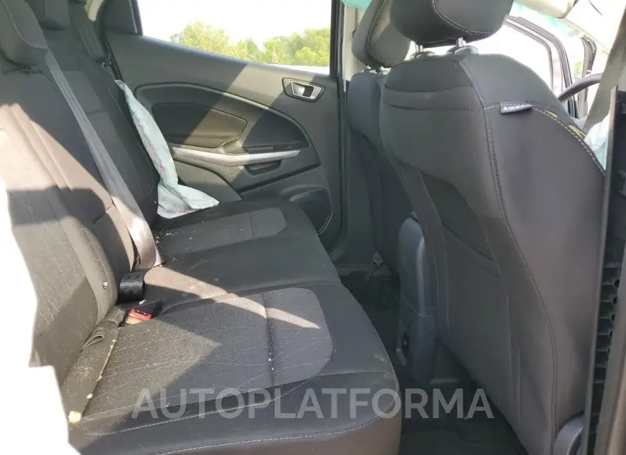 FORD ECOSPORT S 2020 vin MAJ6S3GL8LC369395 from auto auction Copart