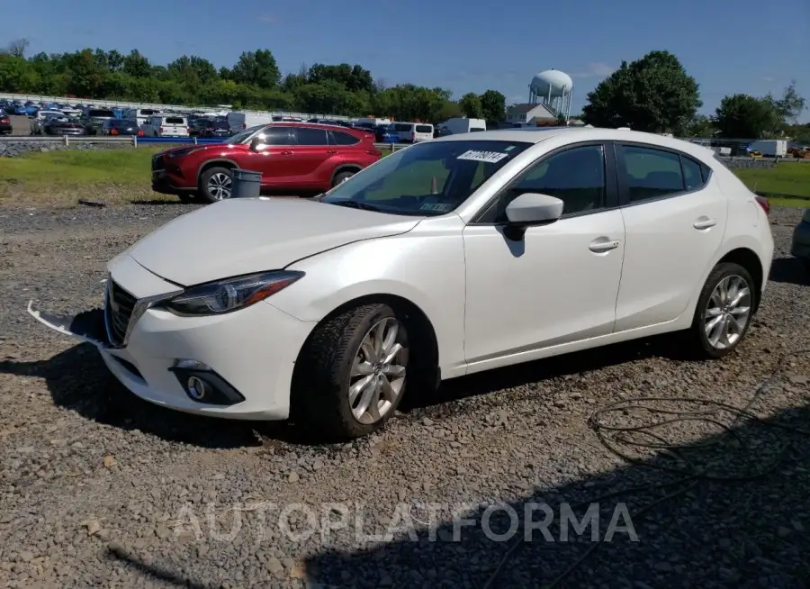 MAZDA 3 GRAND TO 2015 vin JM1BM1M35F1225170 from auto auction Copart