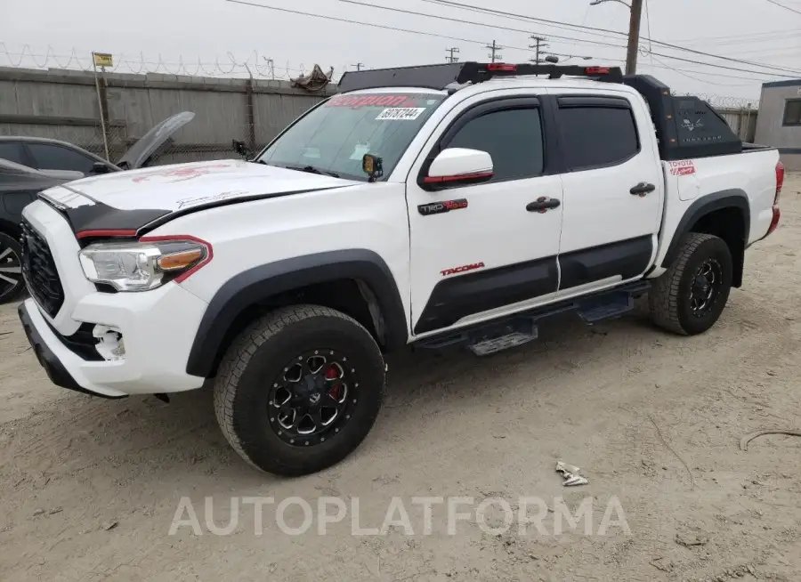 TOYOTA TACOMA DOU 2017 vin 3TMCZ5ANXHM093628 from auto auction Copart